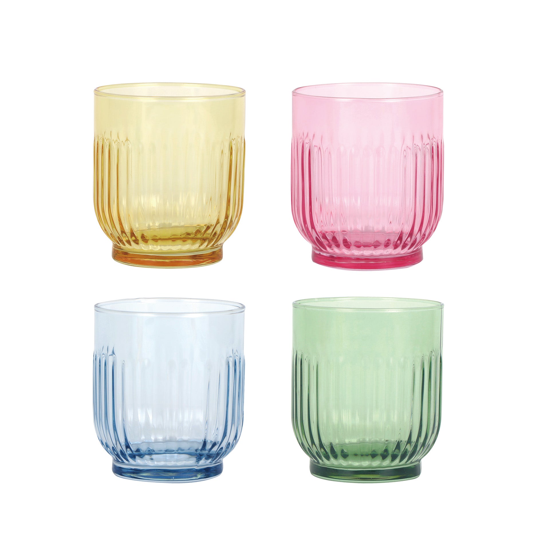 Drikkeglas 4 stk mix